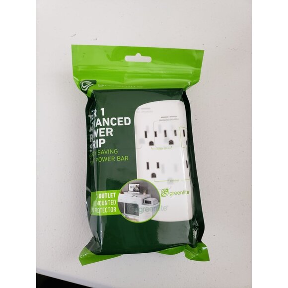 Greenlite’s Power Strip Tier 1 Advanced Power Strip, 5 Outlets, 1 Control Outlet - Picture 1 of 3